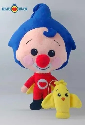 Peluche Payaso Plim Plim Un Héroe Del Corazón (Usado)