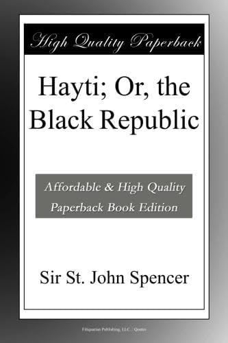 Libro: En Ingles Hayti; O La República Negra