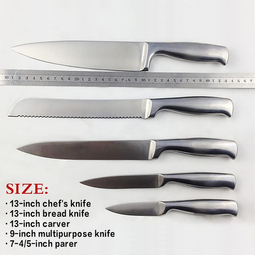 Juego De Cuchillos De Cocina, Juego De Cuchillos Con Bloque,