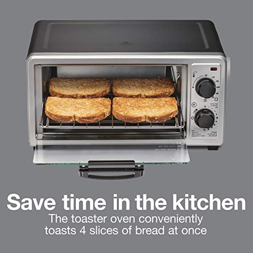 Proctor Silex Horno Tostador De Mesa De 4 Rebanadas, Multifu