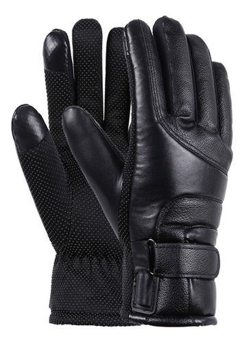 Guantes De Ciclismo De Dedo Completo, Calefactados En Invie