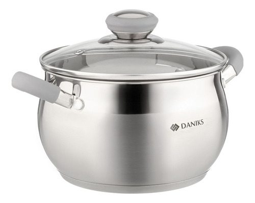 Olla Moderna De Acero Inoxidable, 3 Cuartos, 2.9 L Daniks
