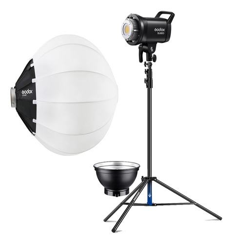 Combo Luz Continua Godoxsl60iid+parante+softboxlanterncs-65d