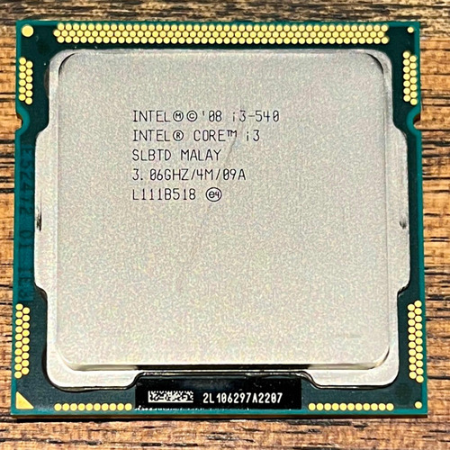 Intel Core I3 540 3.06ghz Lga-1156