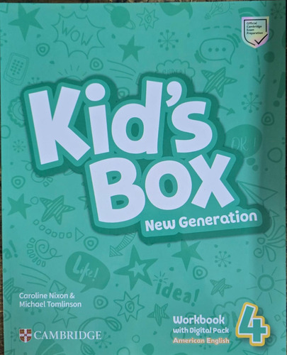 American Kid's Box New Generation 4: Workbook Digital