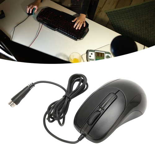 Mouse Óptico Con Cableado De La Computadora Heyzoki Ps2, Rat