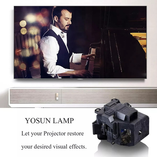 Lámpara Para Proyector Epson Elplp78 Powerlite S31 S27 W29