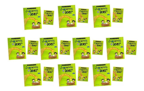 Combo 10 Juguemos A Leer Ed. 2022 Manual + Libro