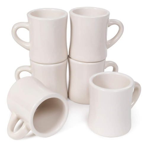 Paquete De 6 Tazas De Café, Té Y Bebidas Calientes, 10 Oz - 