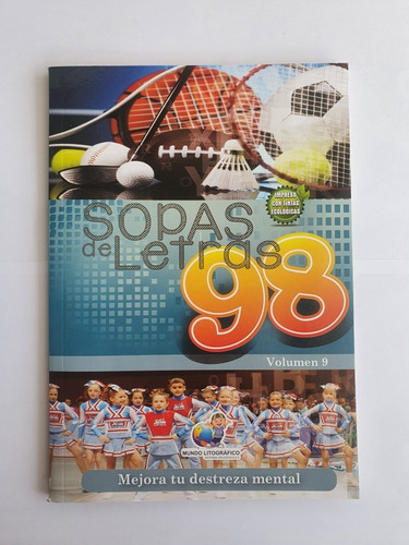 Libro Pasatiempos Sopa De Letras La 98 6 X 29.900