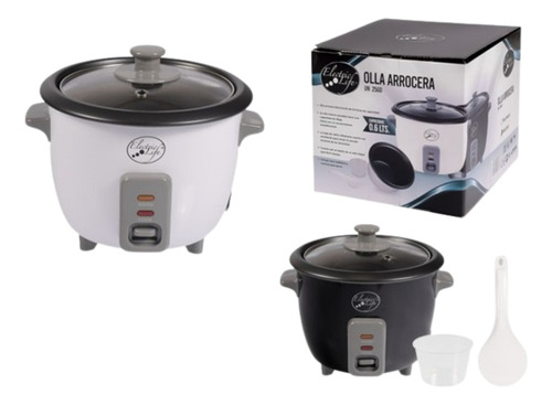 Electric Life Olla Arrocera Blanca 0,6l Gran Promoción