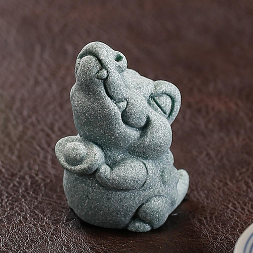 Adorno De Animal Pequeño Para Mascotas De Té, Estatua De