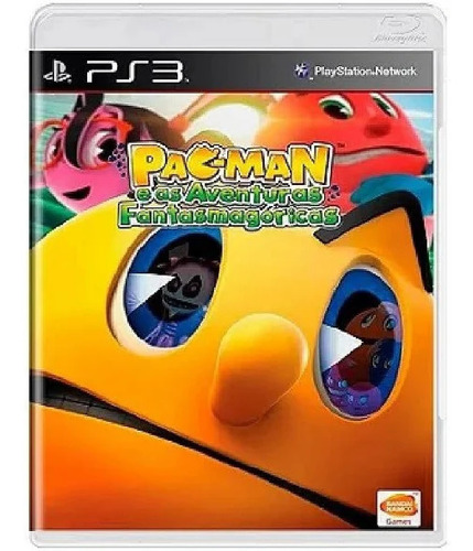 Jogo Pac-man E As Aventuras Fantasmagoricas Ps3 Bandai