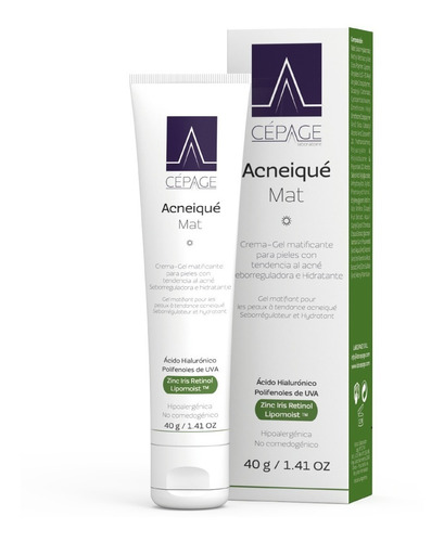 Cepage Acneique Matificante Crema Gel 40g