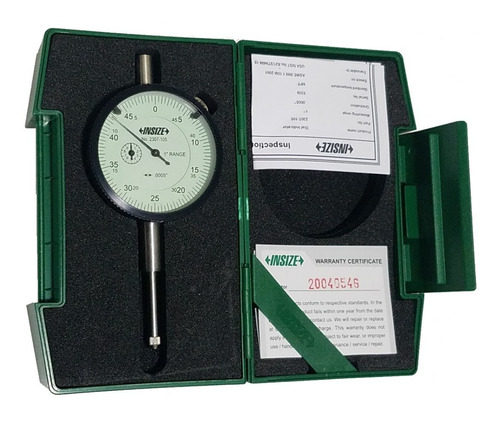 Reloj Indicador Caratula 0-1 PuLG ( 0.0005 ) Insize 2307-105