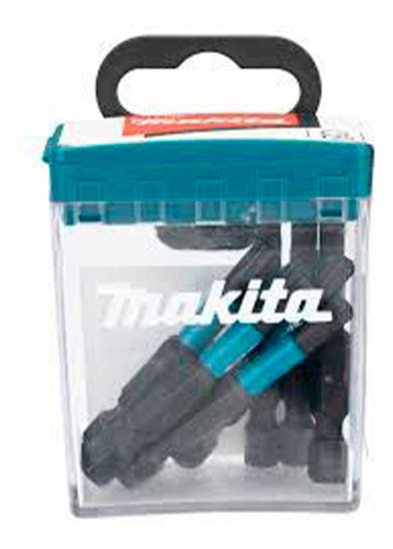 Estuche Tork T25 x 50 mm para brocas Impact Bits Makita-E-12435