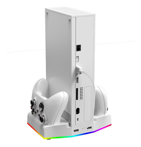 Base Ventilador Para Xbox Series S Con 2 Pilas Recargables