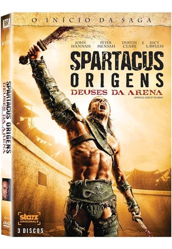 Spartacus Origens Deuses Da Arena Dvd Original Lacrado