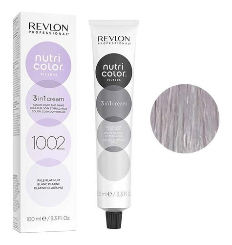 Mascarilla Revlon Nutri Color Filters 1002 Platino 100ml