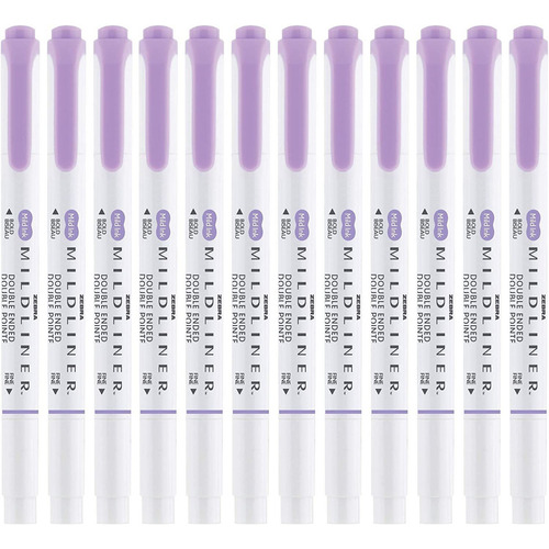 Zebra Pen Mildliner Double Ended Highlighter Marker Set, Bro