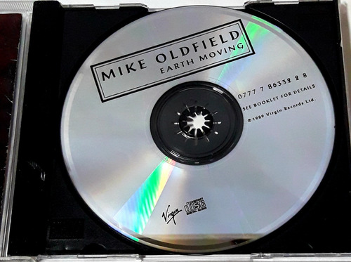 Imagen 3 de 6 de Cd Mike Oldfield Earth Moving Oka Como Nuevo Ed Usa