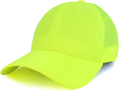 Gorra De Béisbol Armycrew Color Neón Poliéster Visibilidad -