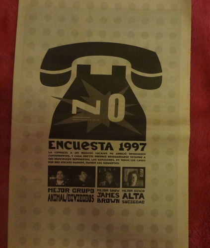 Suplemento No Pagina/12 31 Diciembre 1997 Musicos Lo Mejor