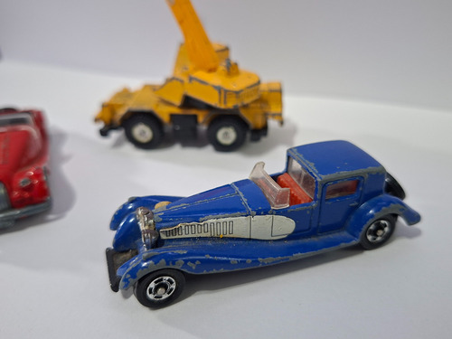 Lote De 3 Tomica Escala 1/64 Azul (Usado)