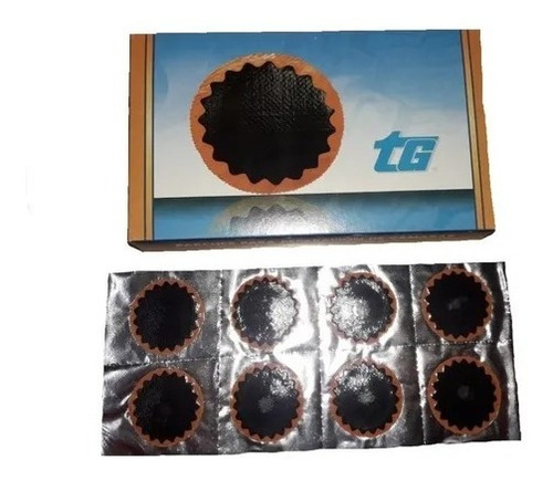 Imagen 2 de 3 de Parches Para Camara Redondos 40mm Tg X 96 Unidades