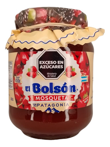 Confitura Mosqueta Bolsón Sin Tacc Mermelada Light