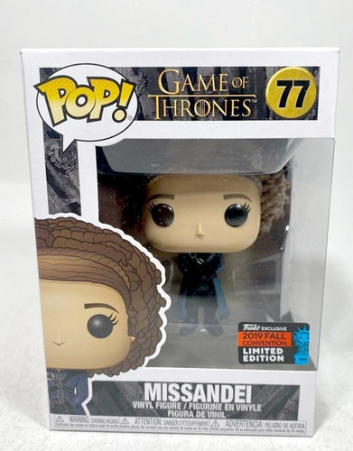 Game Of Thrones Missandei 2019 Nycc #77 Funko Redcobra Toys