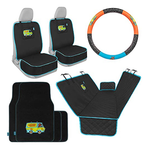 Bdk Scooby Doo Completo Accesorios De Coche Set  Fundas De