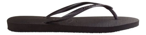 Ojotas Havaianas Slim Mujer Negra Originales Brasil