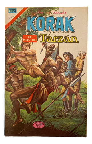 Comic Korak El Hijo De Tarzan #32 Editorial Novaro Dic 1974 