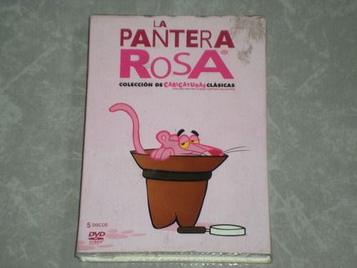 La Pantera Rosa-oso Hormiguero-serie Caricatura-5 Dvd's 