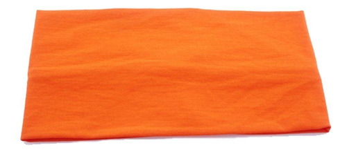 Diadema De Yoga Color Caramelo Naranja