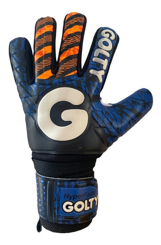 Guante De Futbol Golty Hyperfaster Competicion Latex Natural