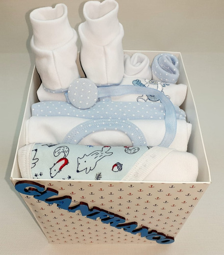 Regalo Baby Shower Ajuar Nacimiento Bebe **personalizado**