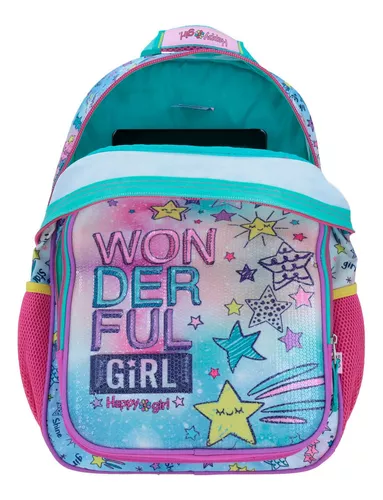 Mochila Grande Rosa Chenson Happy Girl Primaria CHEIN para niña Porta –  Chenson Mexico