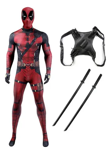 Disfraz De Deadpool Para Niños Y Adultos Para Cosplay