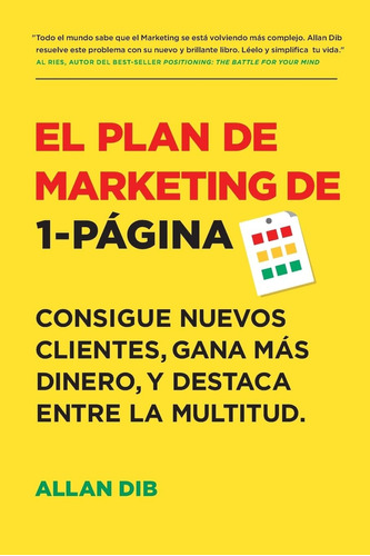 Libro El Plan De Marketing De 1-página - Allan Dib En Stock