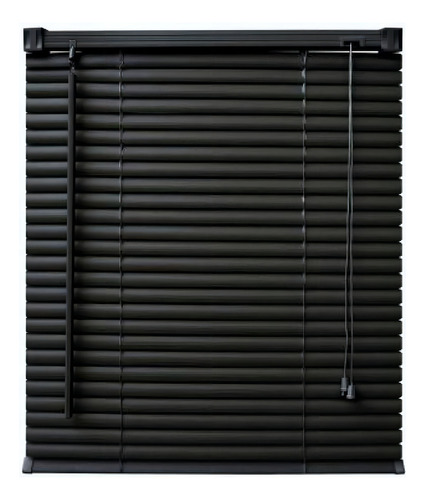 Persiana americana Top Flex Persianas Horizontal de 1.6m x 1.2m color negro - unidad por 1