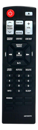 Control Remoto P/ LG Mini Hi-fi Cm4440 Cm4545 Cm6520 Cm2440