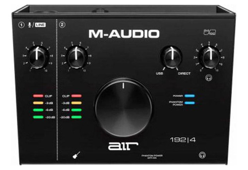 Interface De Áudio M-audio Air 192 4 Usb 24 Bits 192khz