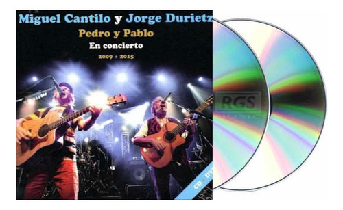 M Cantilo Y J Durietz Pedro Y Pablo En Concierto Cd Y Dvd Nu