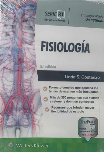 Fisiología 8a, De Linda S. Stanzo. Serie Rt, Vol. 1. Editorial Wolters Kluwer, Tapa Blanda, 8ª Edición En Español