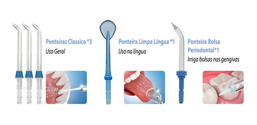 Water Flosser Pick Waterpulse Irrigador Oral Dental Wp 300