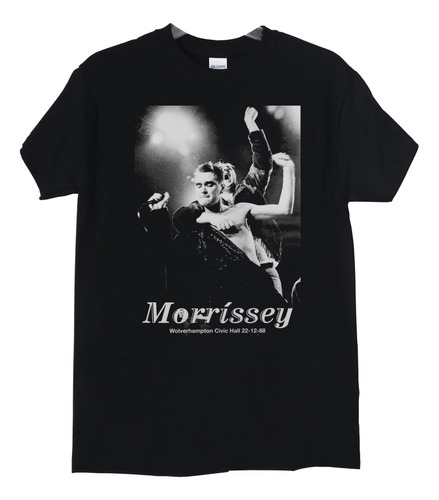 Polera Morrissey Live In Wolverhampton Pop Abominatron