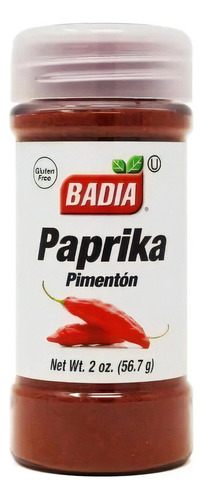 Paprika pimentón Badia standard 56,7g