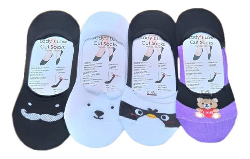 Calceta Dama Protectopie Tin Invisible Paq De 3 Pares